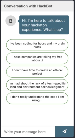 HackBot – screenshot 1