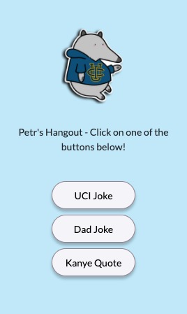 Petr's Hangout – screenshot 1