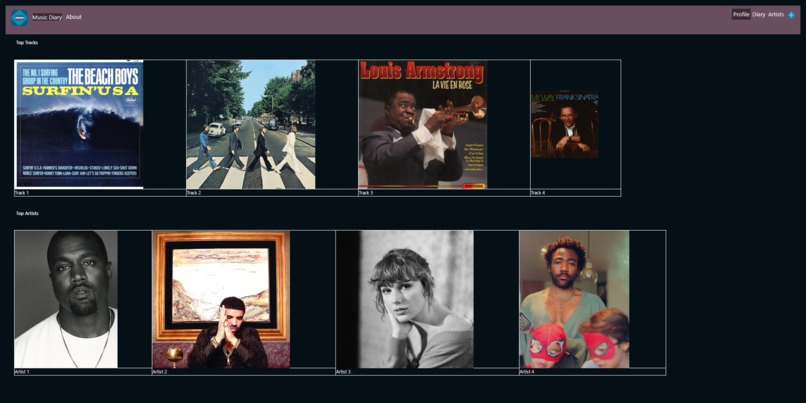 Music Diary – screenshot 1
