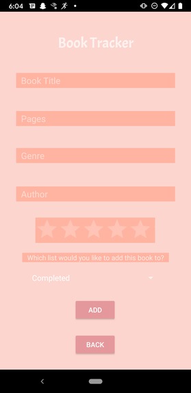 Book Tracker – screenshot 5