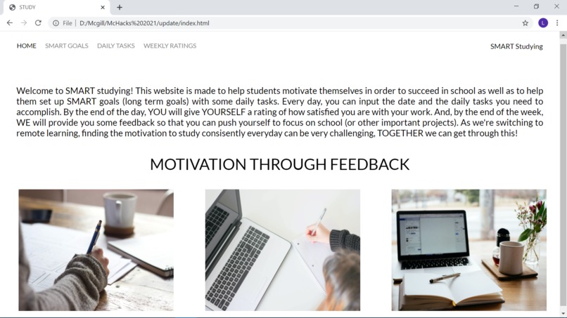 SMART studying – screenshot 1