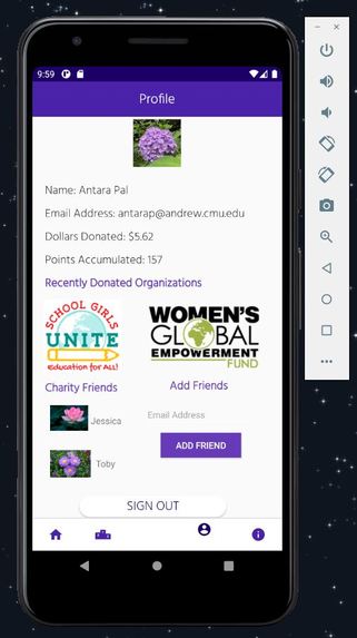Cents for Charity : Supporting Women One Cent at a Time – screenshot 6