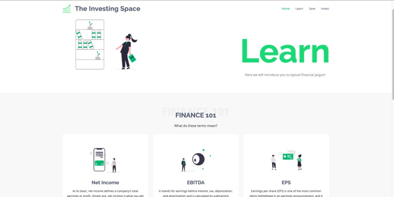 The Investing Space – screenshot 5