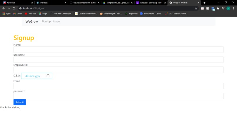 weGrow – screenshot 5