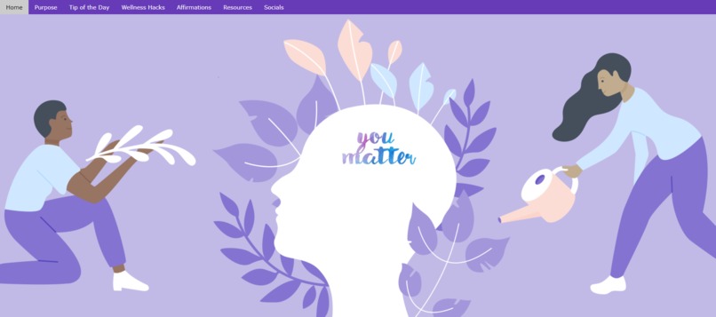 HealthWealth - A Self Care Resource Website – screenshot 1