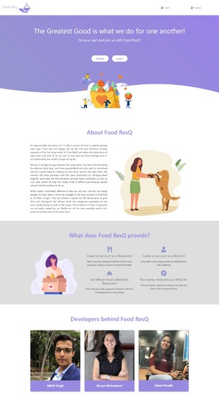Food ResQ – screenshot 1