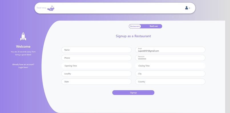 Food ResQ – screenshot 2