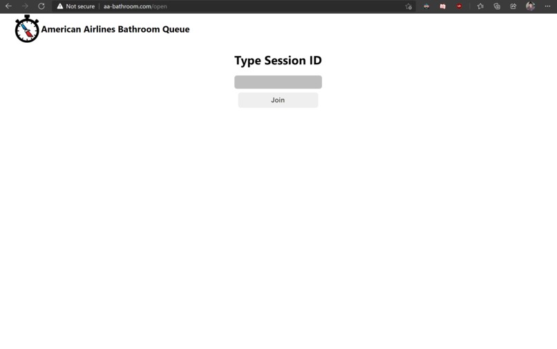 American Airlines Bathroom Queue – screenshot 4