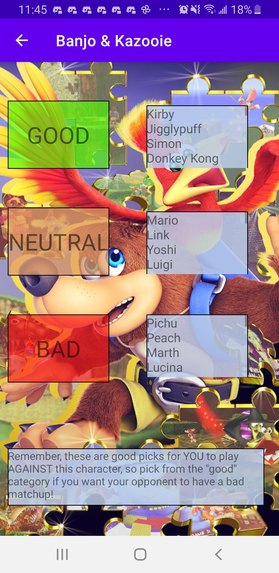 Super Smash Bros Ultimate Matchup Optimizer – screenshot 3