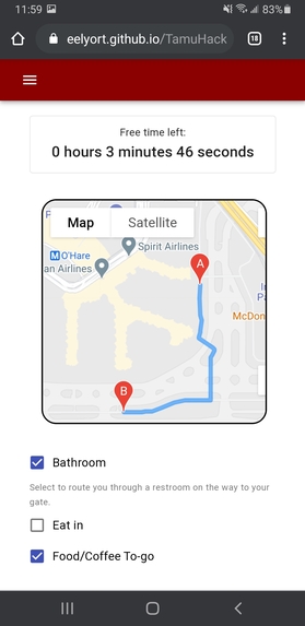 American Airlines Gate Finder – screenshot 3