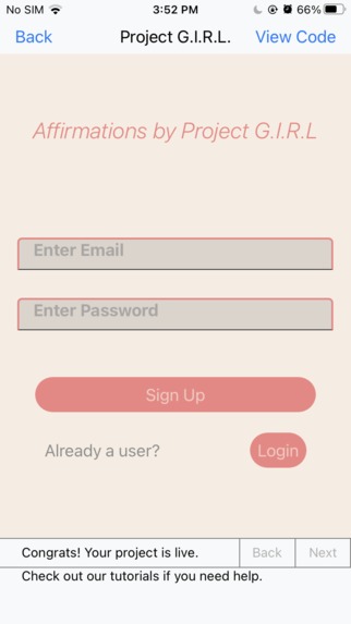 Project G.I.R.L. – screenshot 1