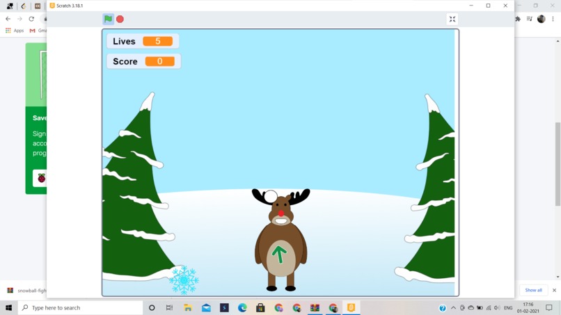 snowball fight – screenshot 1