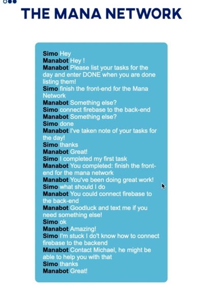 ManaBot  – screenshot 1