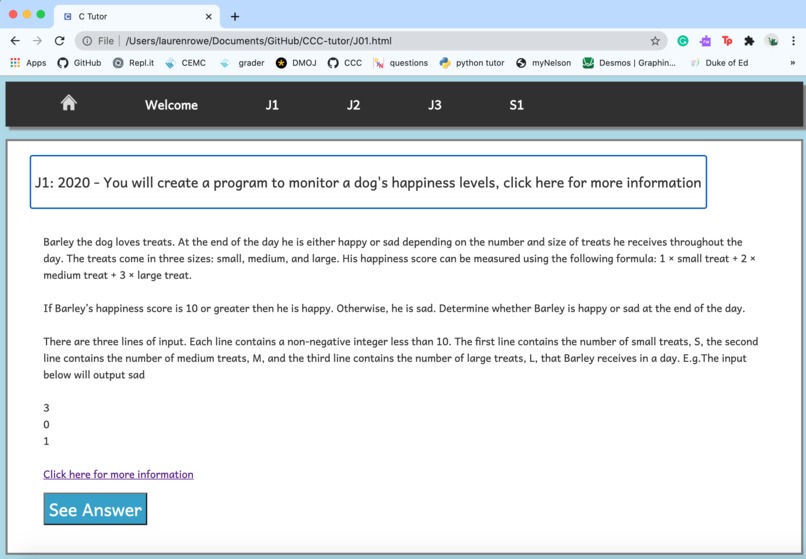 CCC Tutoring Website  – screenshot 6