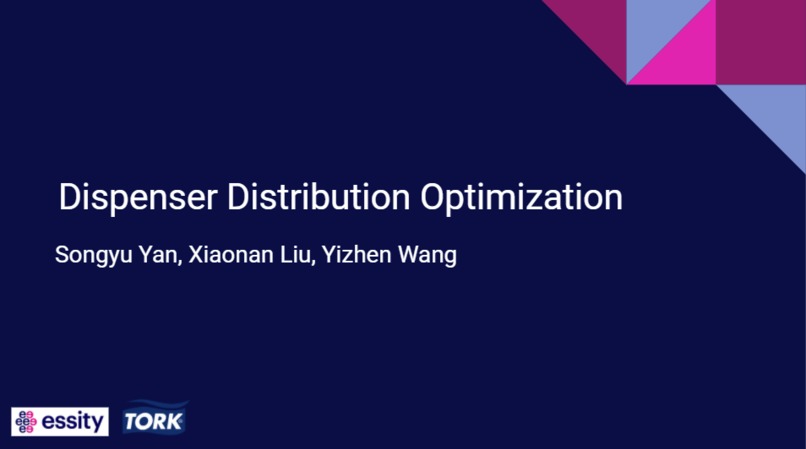 Dispenser Distribution Optimization – screenshot 1