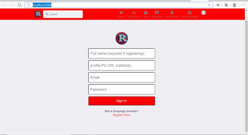 GraspApp – screenshot 1
