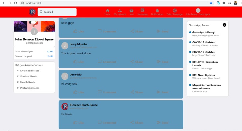 GraspApp – screenshot 2
