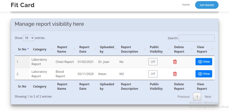 Fit Card – screenshot 9