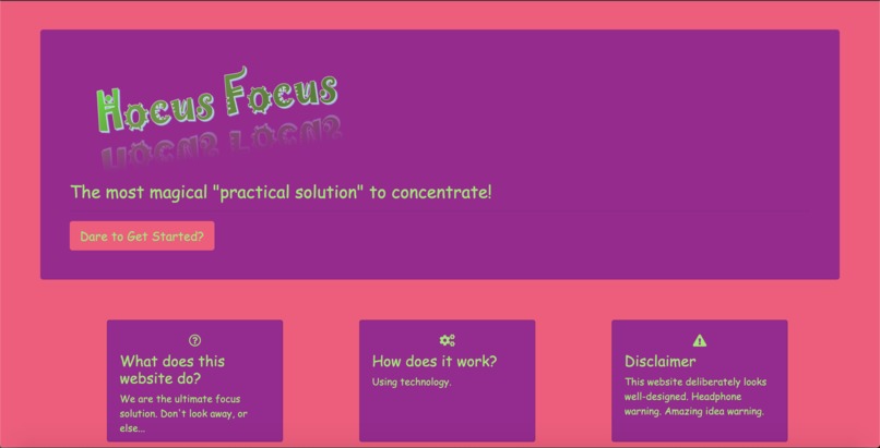 Hocus Focus – screenshot 1