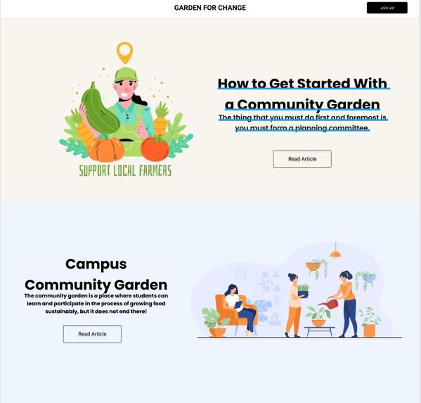 Garden for Change – screenshot 3
