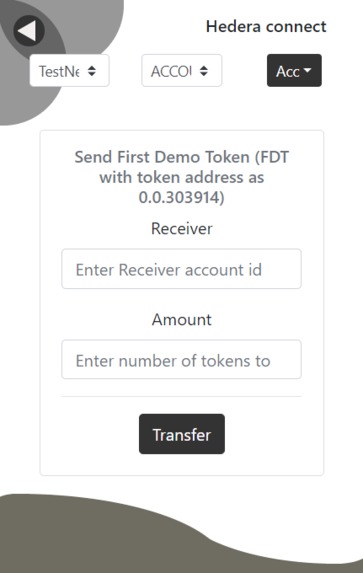 Hedera connect – screenshot 3