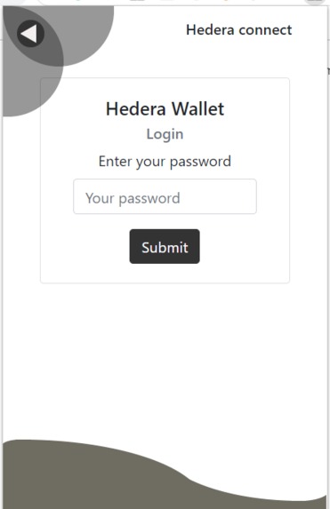 Hedera connect – screenshot 5