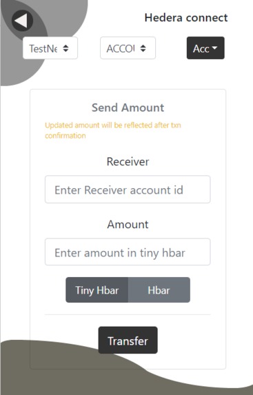 Hedera connect – screenshot 6