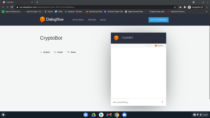 CryptoBot – screenshot 1