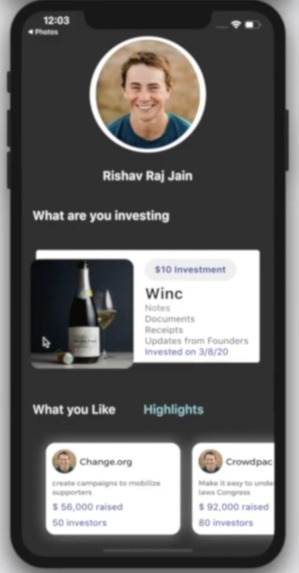 FundIt – screenshot 1
