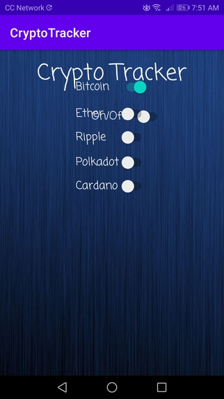 Crypto Tracker – screenshot 2