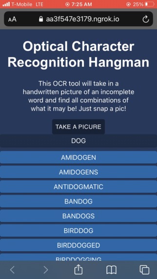 Hangman OCR – screenshot 1