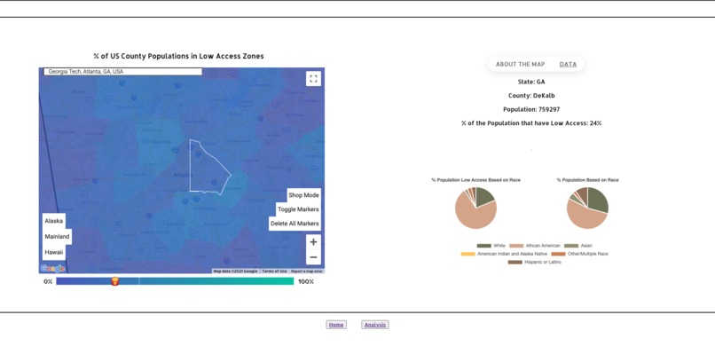 Food Deserts – screenshot 4