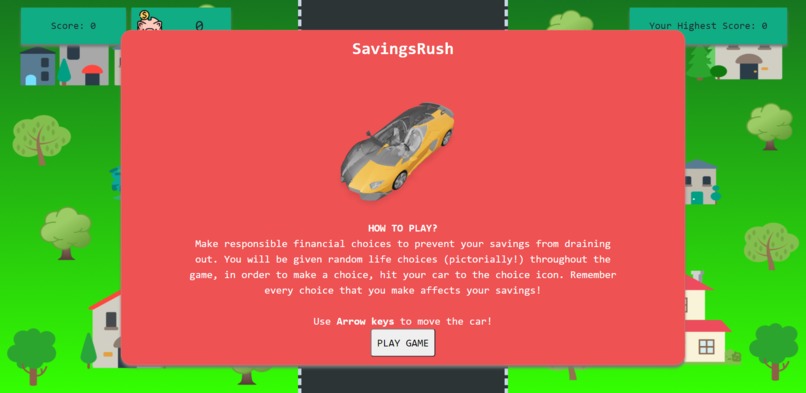 SavingsRush Car Game – screenshot 3
