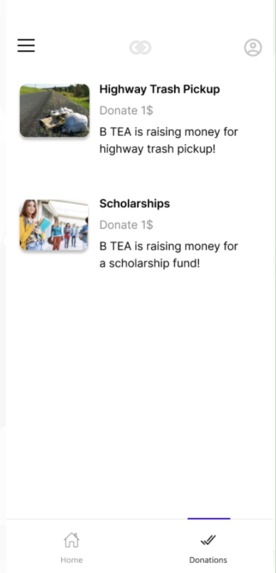 The Giving App – screenshot 2