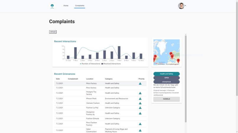 True Colors Complaint Mechanism – screenshot 3