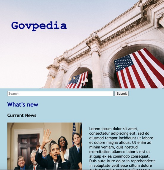 Govpedia – screenshot 1