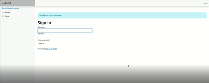 EduAid – screenshot 1