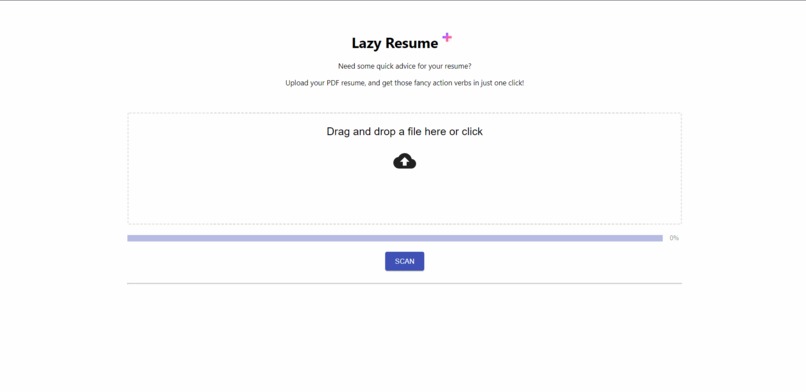 Lazy Resume – screenshot 2