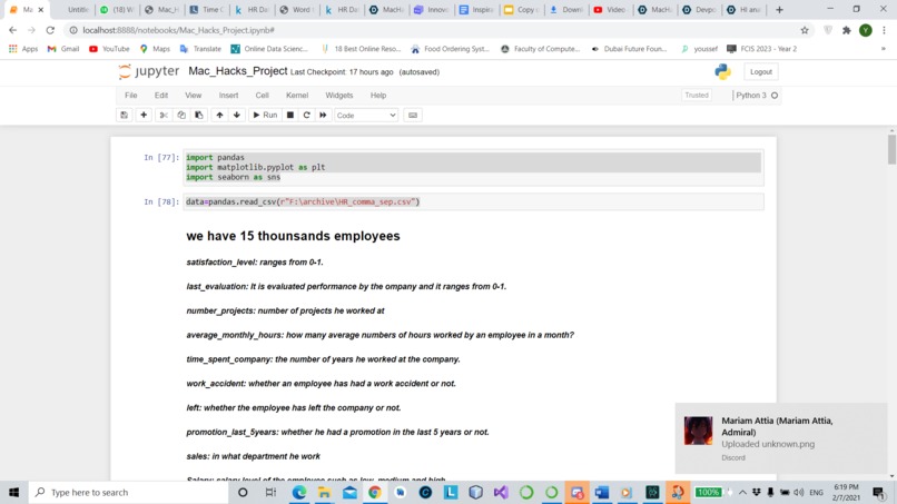 HI analytics – screenshot 2