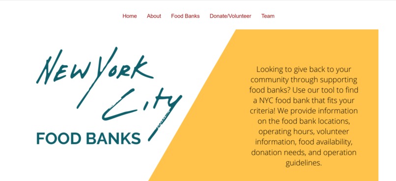 NYC Food Banks – screenshot 1