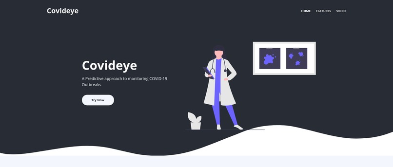 CovidEye – screenshot 1