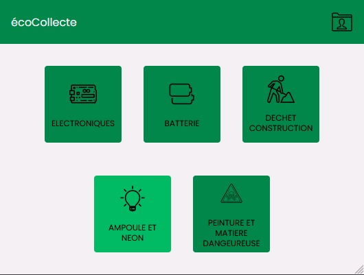 écoCollecte – screenshot 1