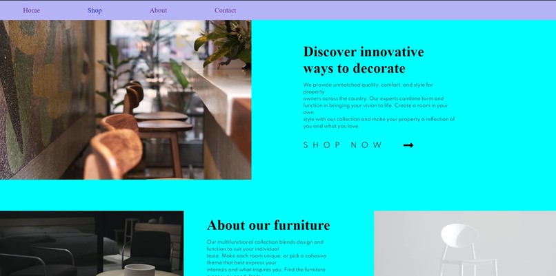 the furniture world – screenshot 1