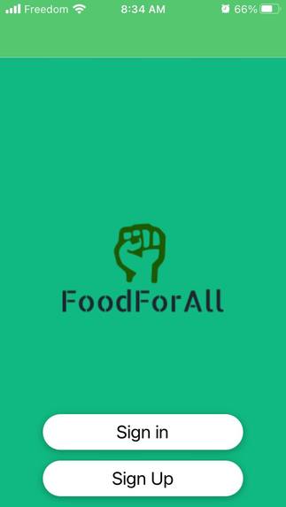 FoodForAll – screenshot 1