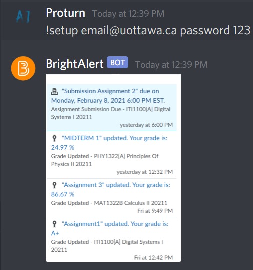 BrightAlert – screenshot 1