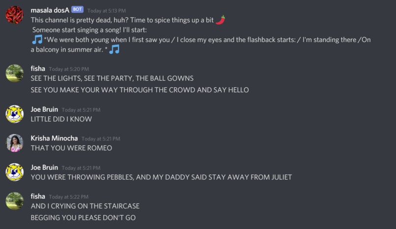 Masala Bot – screenshot 2