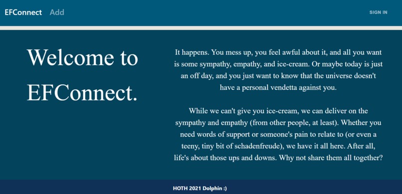 EFConnect – screenshot 4