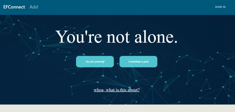 EFConnect – screenshot 1