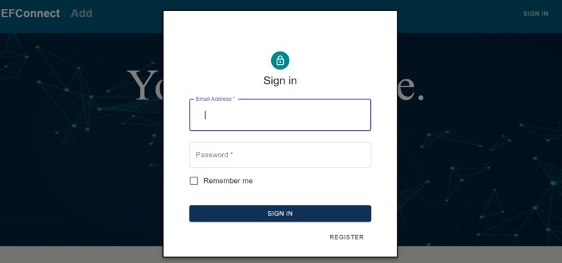 EFConnect – screenshot 7