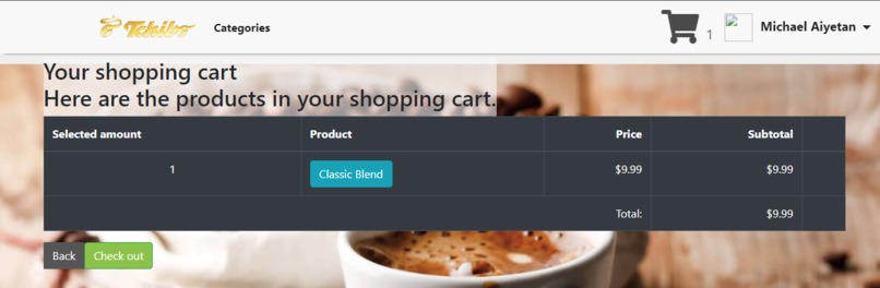 Tchibo Online Coffee Shop – screenshot 5